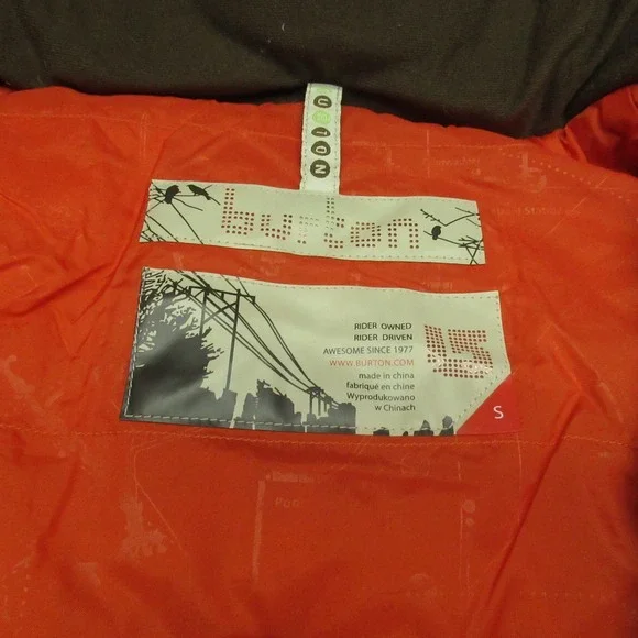 Burton Vest Women Small Brown Dryride Rancher Faux Fur Trim Insulated Puffer - Picture 8 of 13